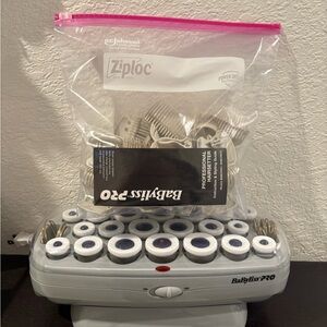 BaBylissPRO Hair Roller Set with Clips